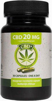 Jacob Hooy Cbd 20 mg 30 capsules