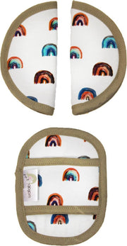 Wallabiezzz - Gordelbeschermers - Gordelhoes - Maxi Cosi - Regenboog