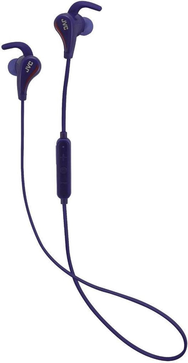 JVC AE Wireless Bluetooth In-Ear Sport Headset (Blue) - HA-ET50BT-AE