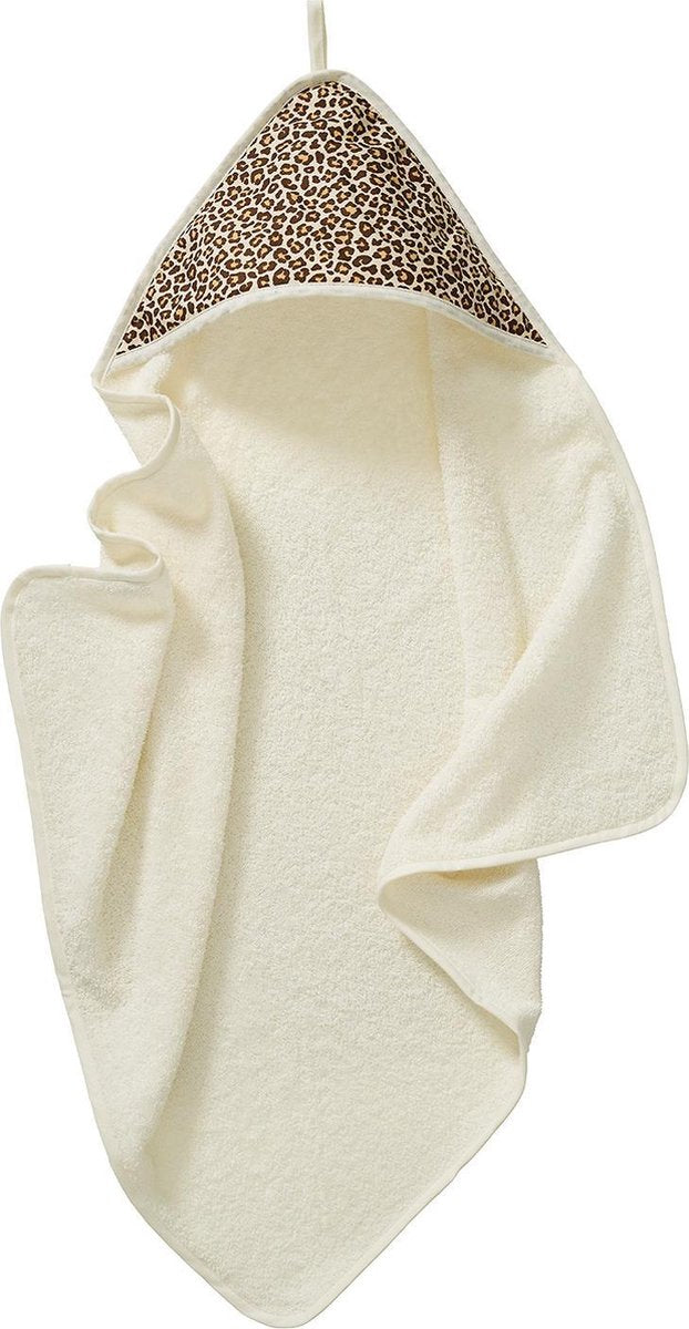 Cottonbaby Badcape panter bruin