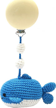 Naturezoo Kinderwagenhanger Walvis 20 Cm Blauw