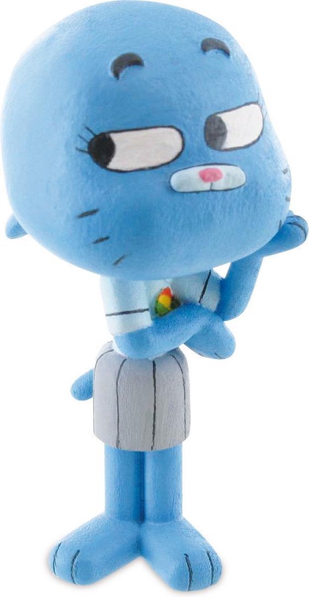 Comansi Speelfiguur Gumball: Nicole 6 Cm Blauw