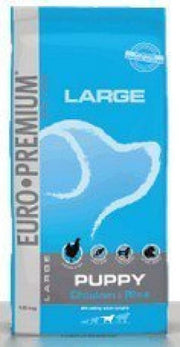 Euro-Premium Puppy large breed kip en rijst 15kg