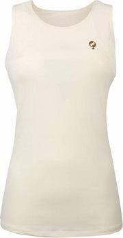 Dames Tanktop Brush Q Snow White