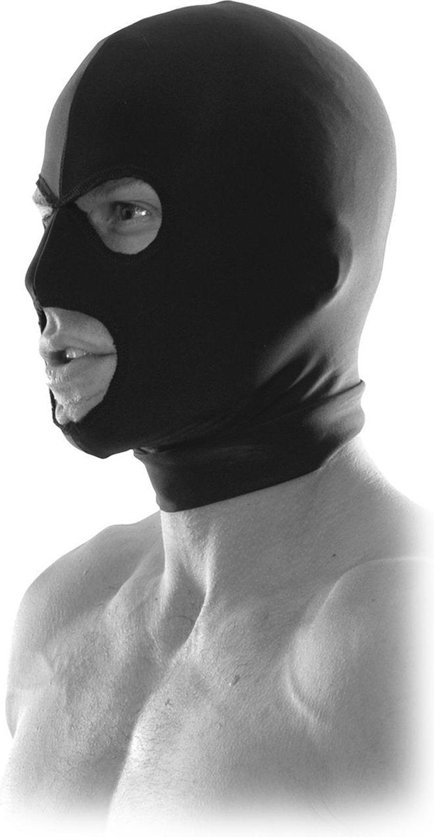 Pipedream Fetish Fantasy Masker Spandex Hood zwart