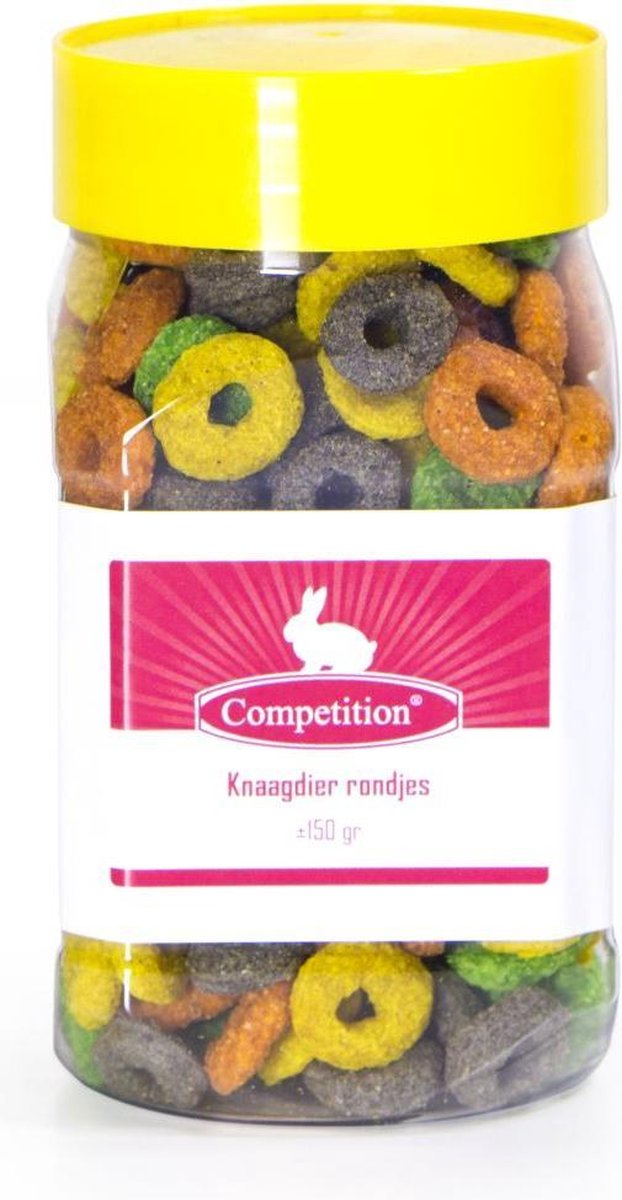 Competition knaagdier rondjes 350 ml