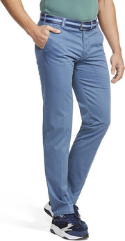 Meyer Tokyo Chino Broek - Blauw - Maat 27