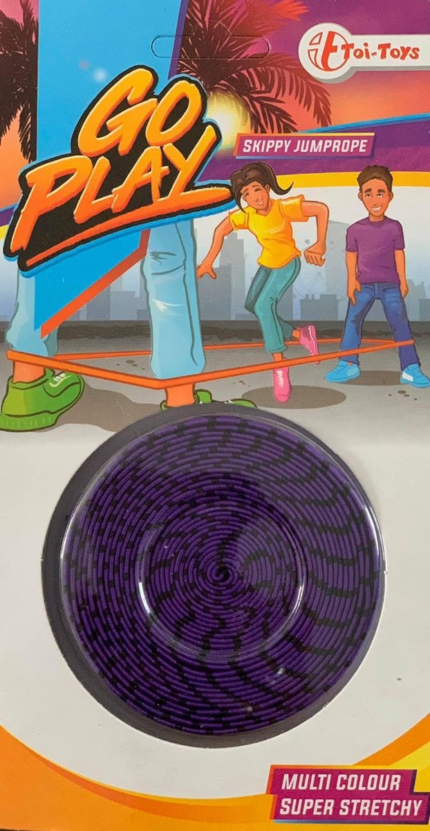 SkippyDance springelastiek 3 meter - roze