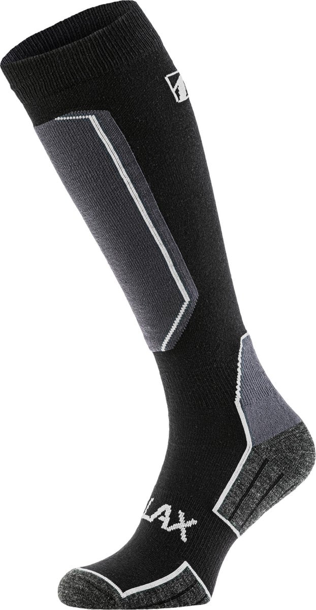 Relax Carve Wintersokken Zwart - Wit S 35 - 38