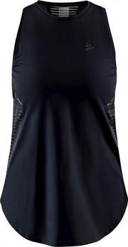 Craft Adv. Shiny Singlet Dames - Zwart - maat M