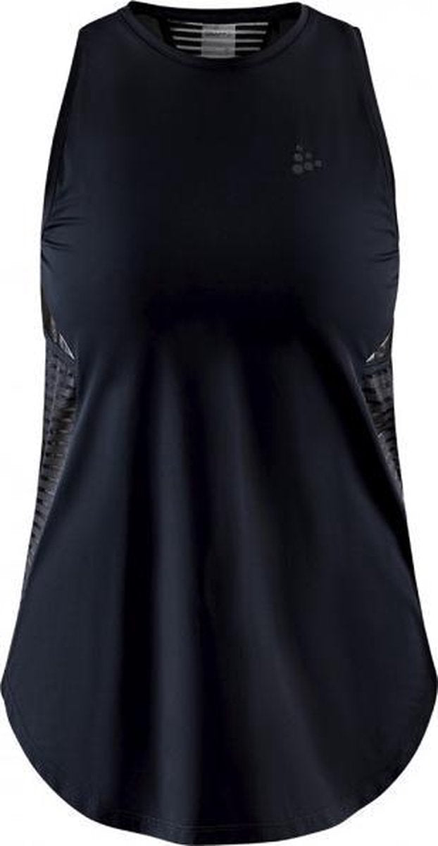 Craft Adv. Shiny Singlet Dames - Zwart - maat M