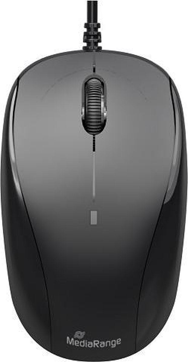 MediaRange Optische 3-button muis USB zwart