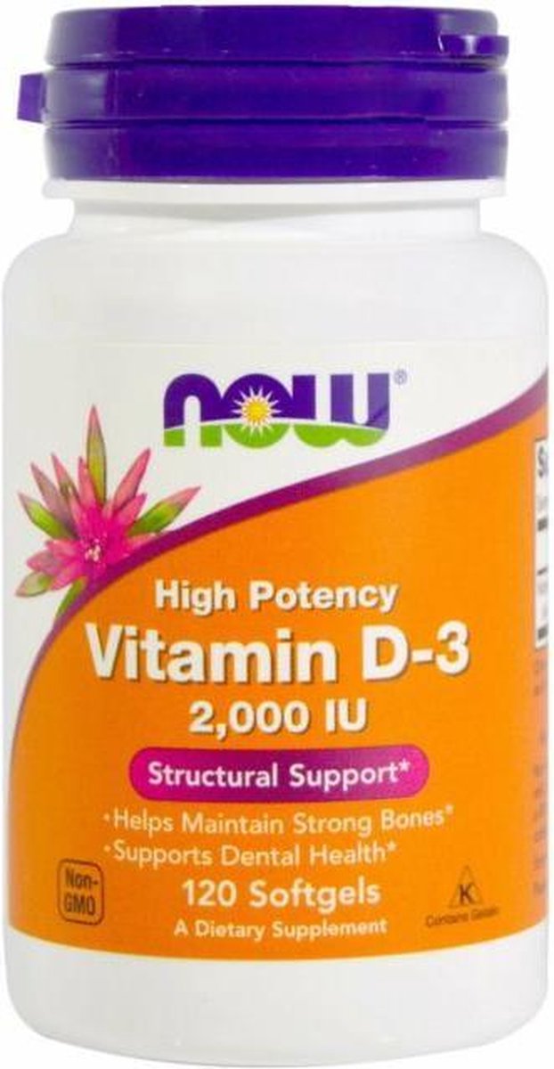 Now Foods - Vitamine D3 2