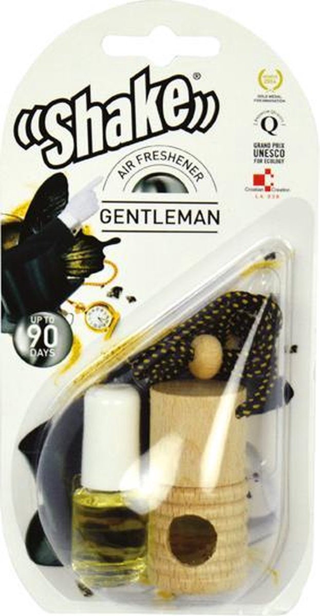 Shake Auto Luchtverfrisser - Autoparfum - Autogeur - Gentleman