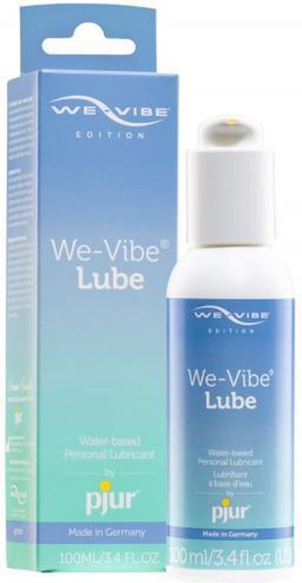 Pjur We-Vibe™ Glijmiddel - 100 ml | Waterbasis | Vrouwen | Mannen | Smaak | Condooms | Massage | Olie | Condooms |  Pjur | Anaal | Siliconen | Erotische | Easyglide