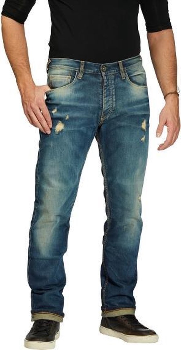 ROKKER Iron Selvage Limited Motorcycle Jeans L32/W34
