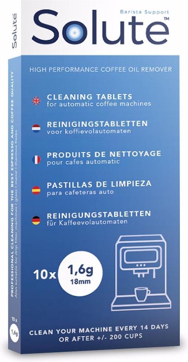 Solute – koffiemachine reiniger 10x