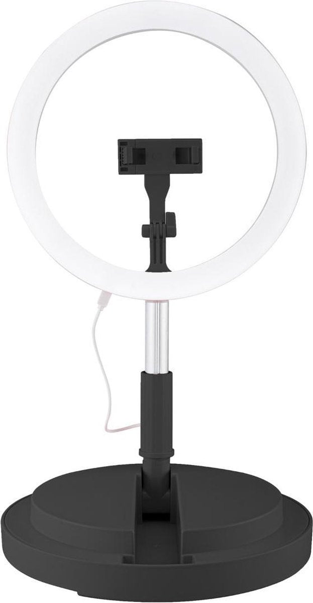 Avanca Selfie Ring Light Stand – Ringlamp met statief – Perfecte belichting voor Selfies