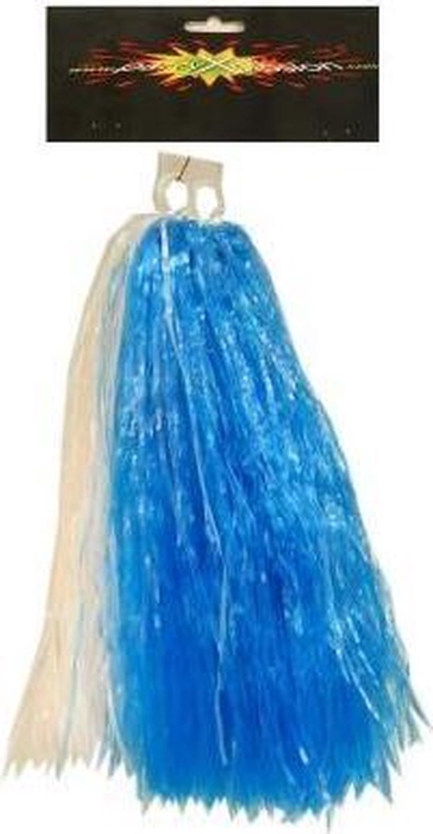 Cheerball ringgreep blauw / wit