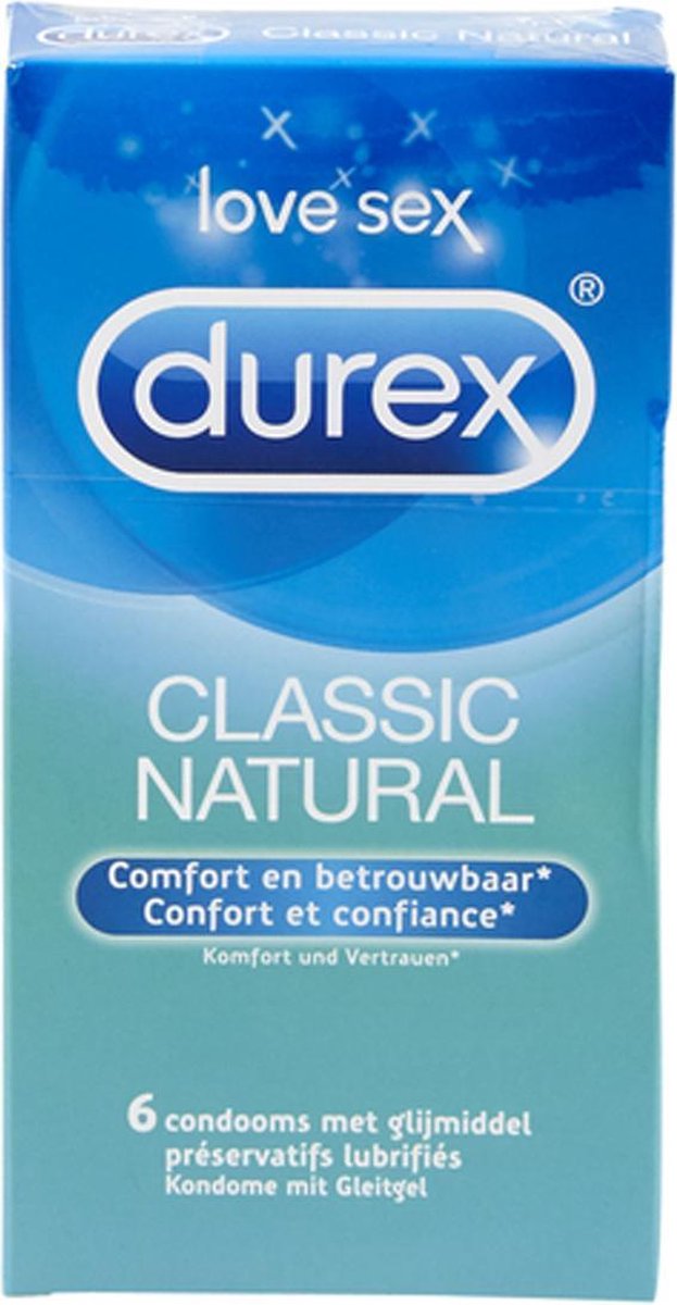 Durex Classic Natural 6 stuks