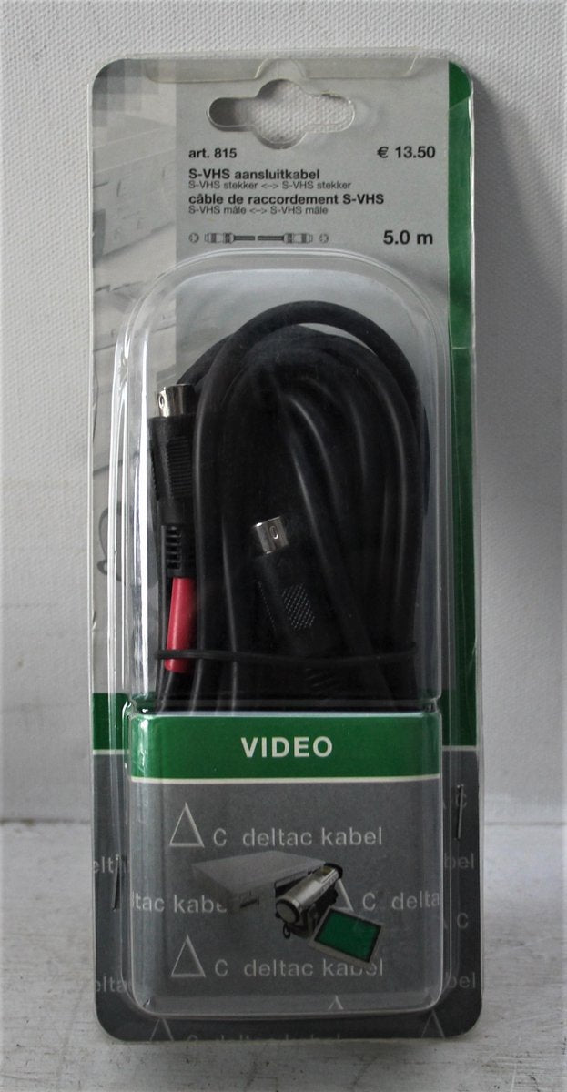 Deltac 815 S-VHS aansluitkabel 5m
