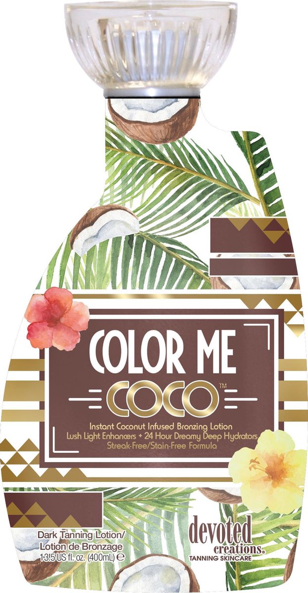 Devoted Creations - Color me coco moisturizer - 400ml