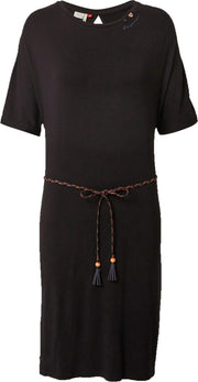 Ragwear zomerjurk kass Zwart-M (38)