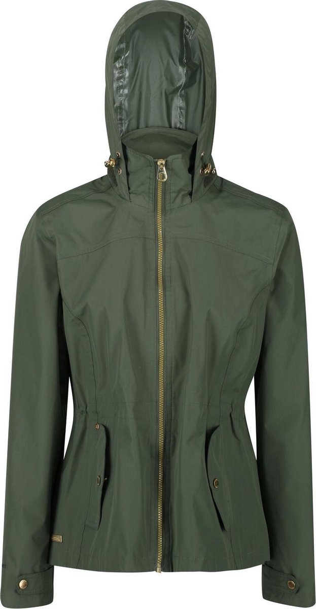 Regatta Outdoorjas Laurenza Dames Polyester Legergroen Maat 44