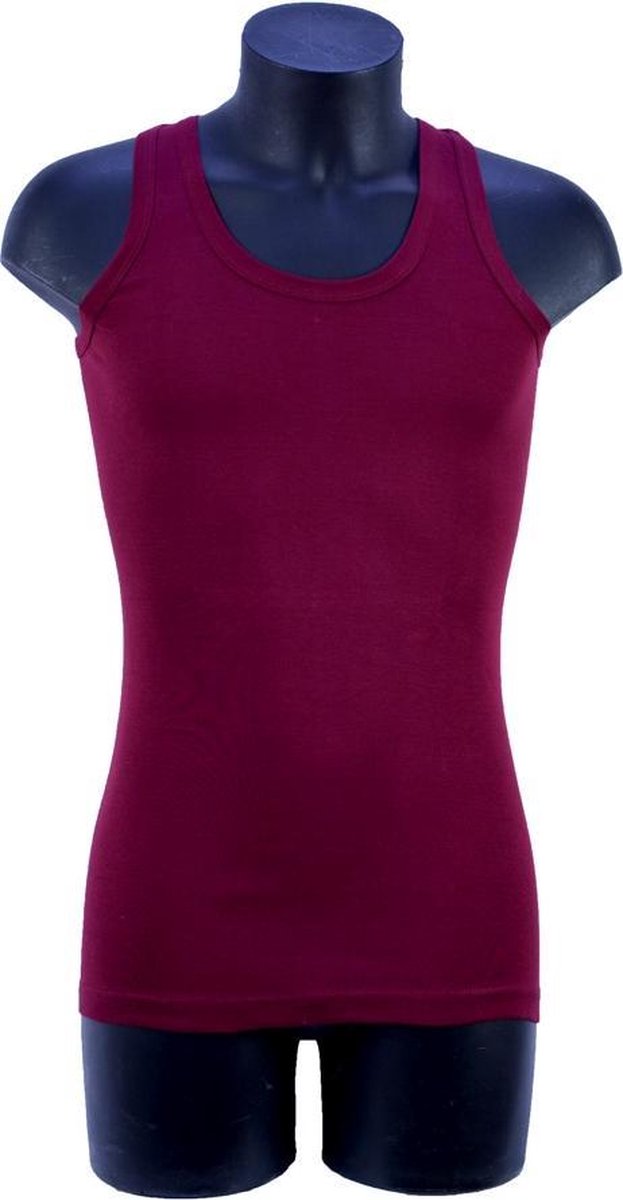 kwaliteit hemd - 100% katoen - Bordo - Maat M