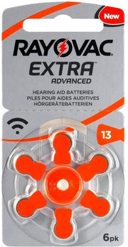POWERDEAL 240 X Rayovac Extra Advanced hoortoestelbatterijen 13 (oranje)
