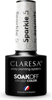 Claresa UV/LED Gellak Sparkle #5 – 5ml.
