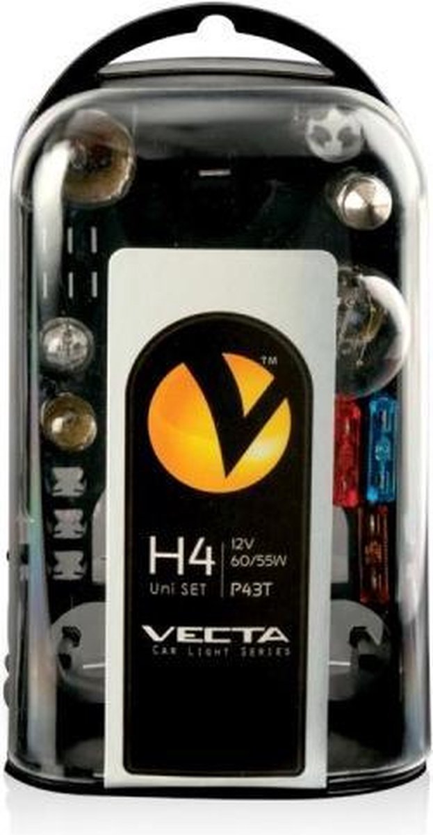 Lampenset H4 reservelampenset