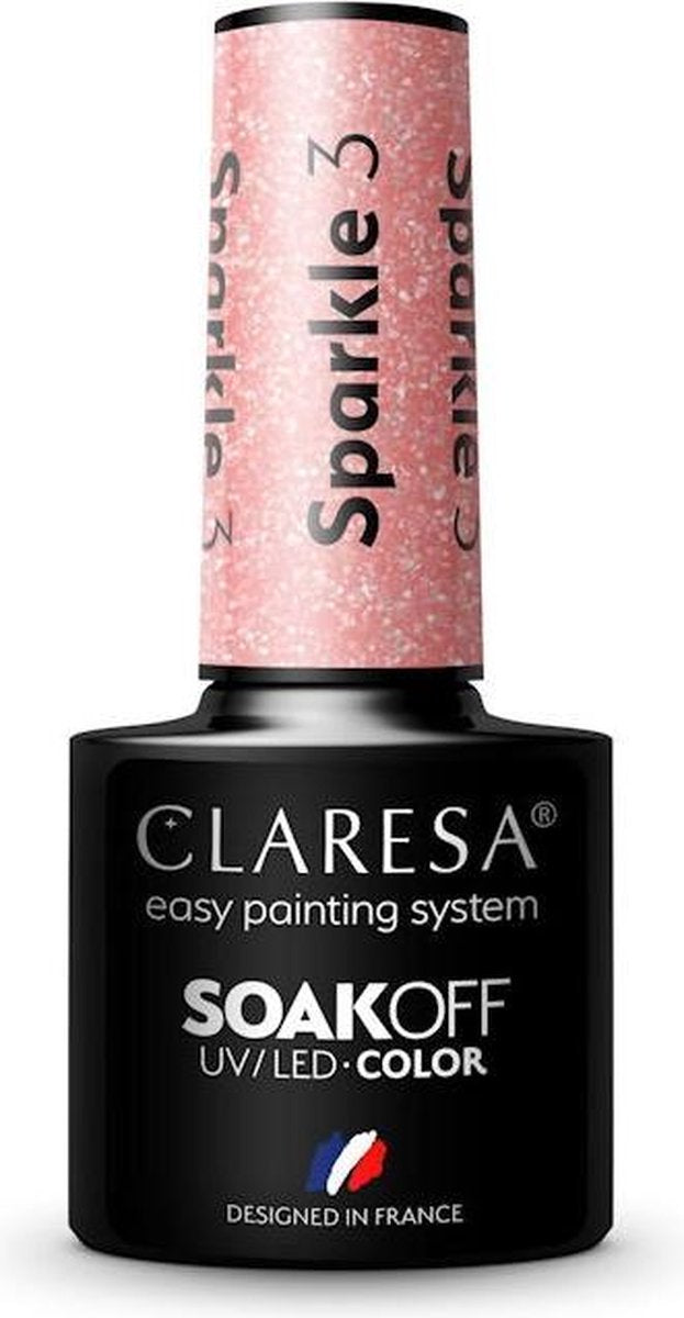 Claresa UV/LED Gellak Sparkle #3 – 5ml.
