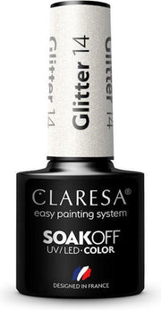 Claresa UV/LED Gellak Glitter #14 – 5ml.