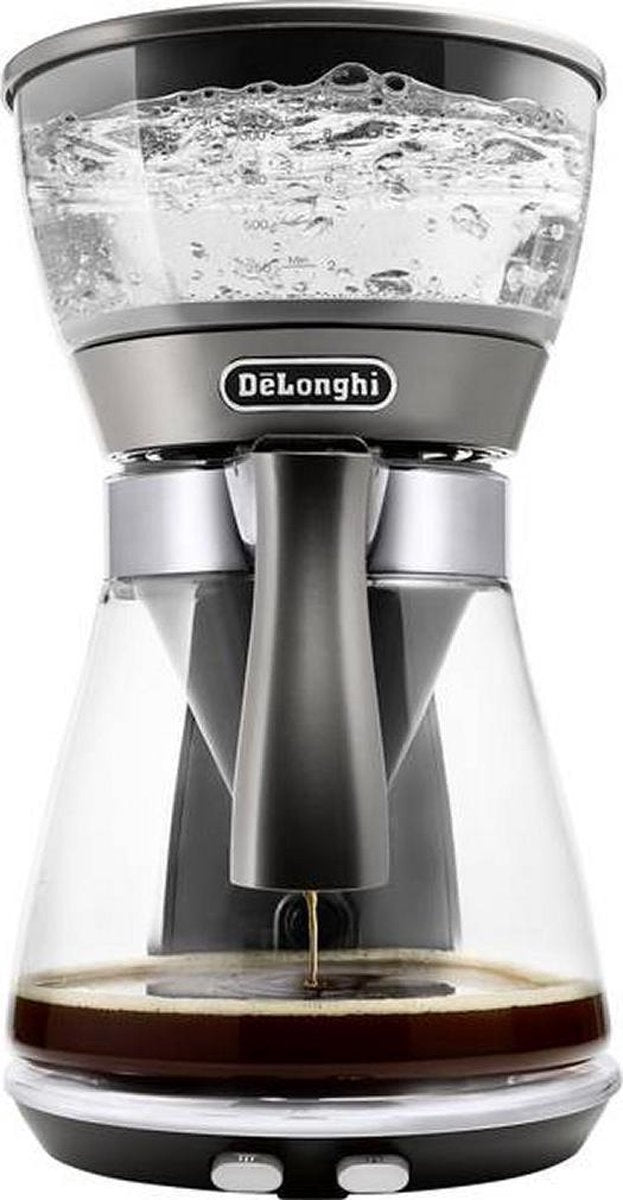 De'Longhi filterkoffiezetapparaat Clessidra ICM 17210 - Antraciet