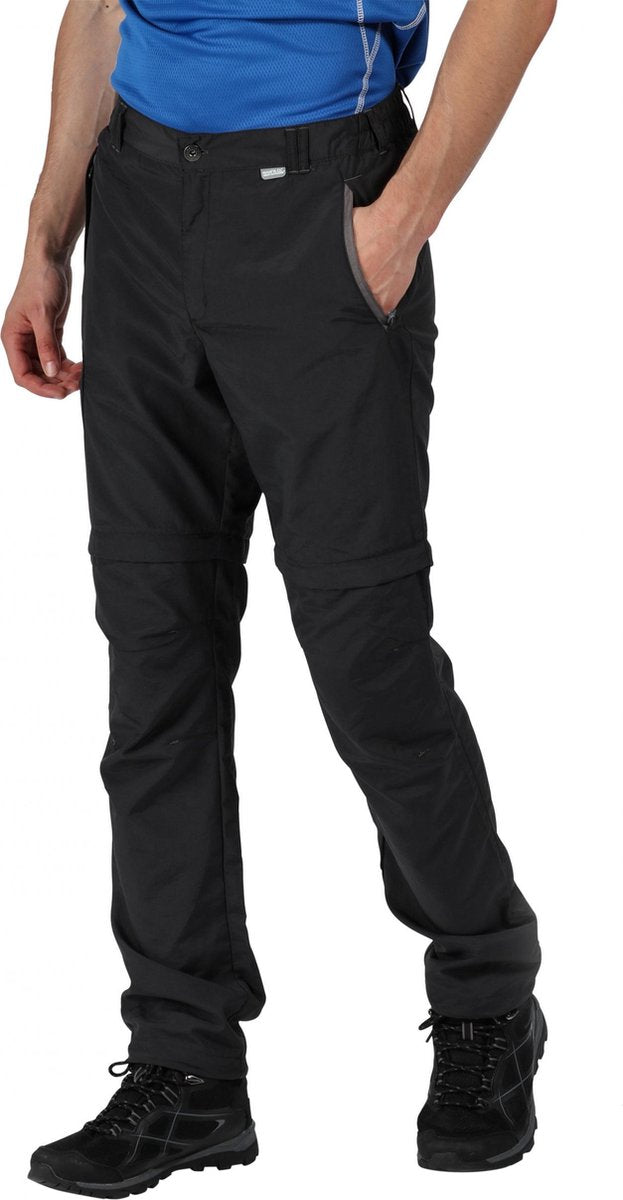 Regatta - Leesville II Zip Off Trousers - Grijs - Heren - maat  50