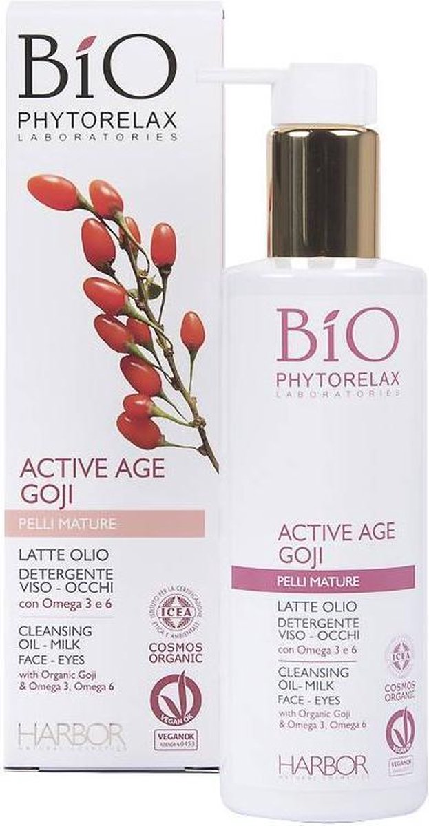 Phytorelax Bio Active Age Goji Cleansing Oil-Milk