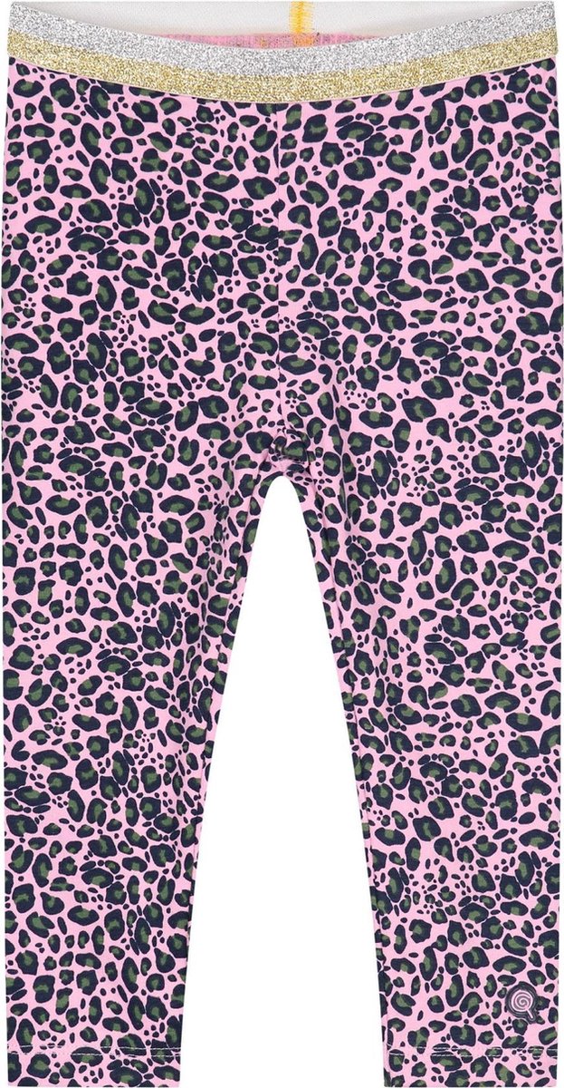 Quapi Britta - Light Pink Leopard Legging - maat 68