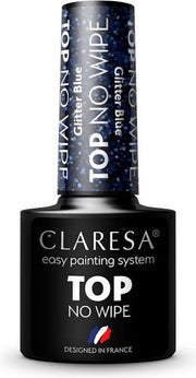 Claresa Top No Wipe Glitter Blue 5g.