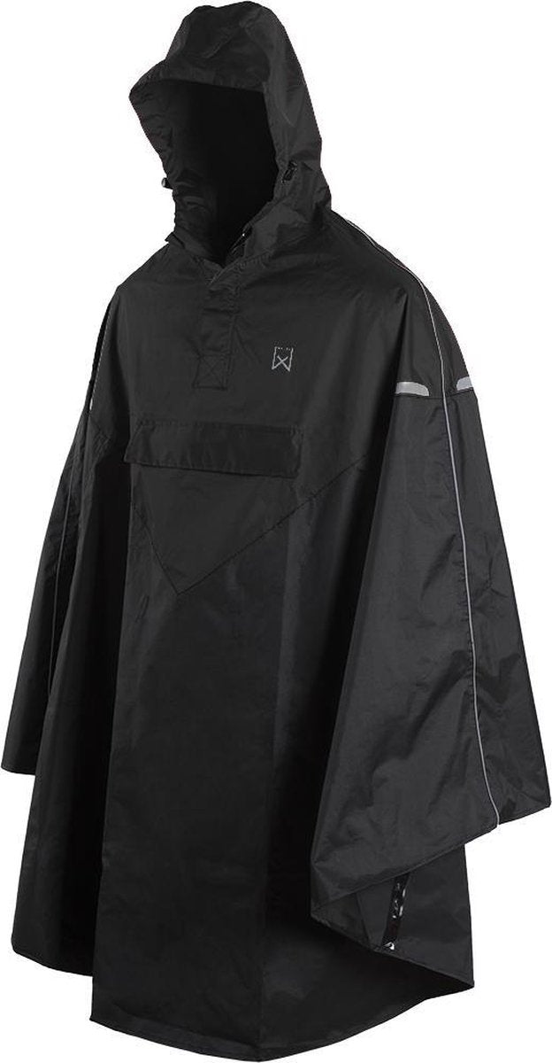 Willex Poncho Zwart/Zwart - S/M