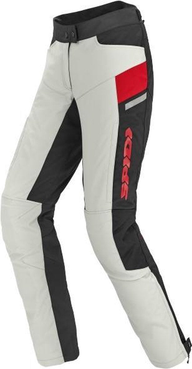 Spidi Voyager Lady Black Grey Textile Motorcycle Pants S