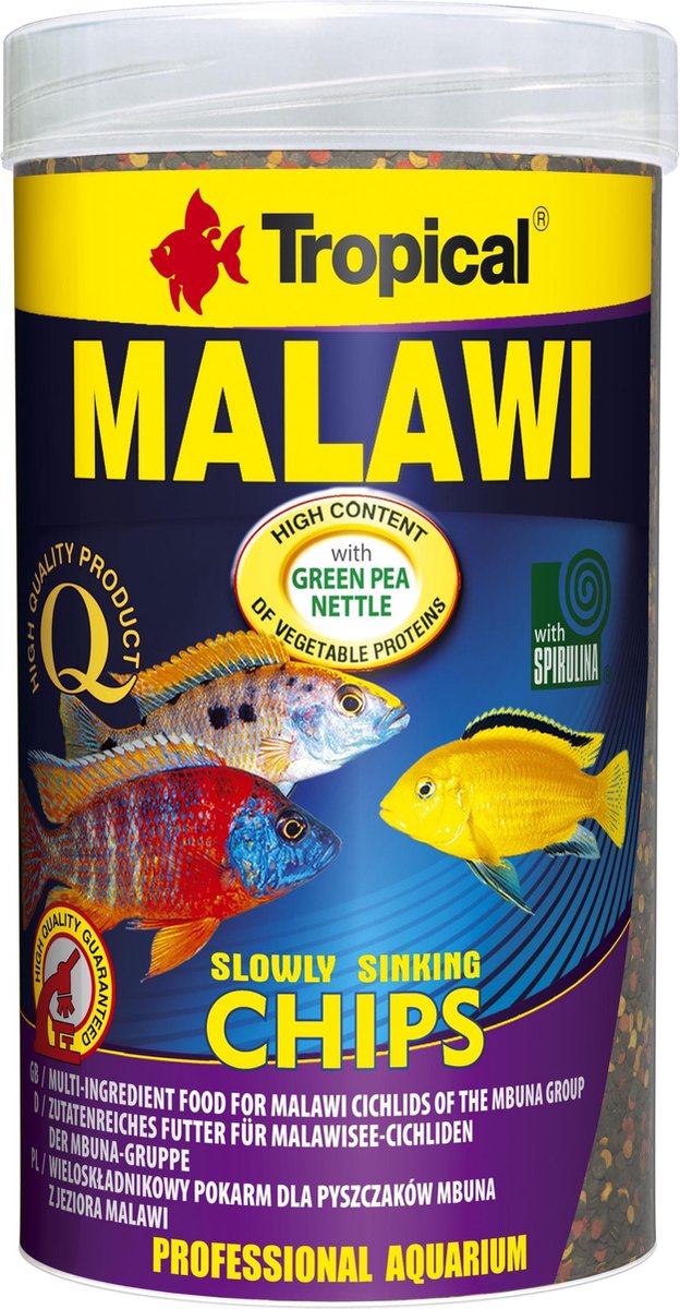 TROPICAL Malawi Chips zinkend 520G/1000ML