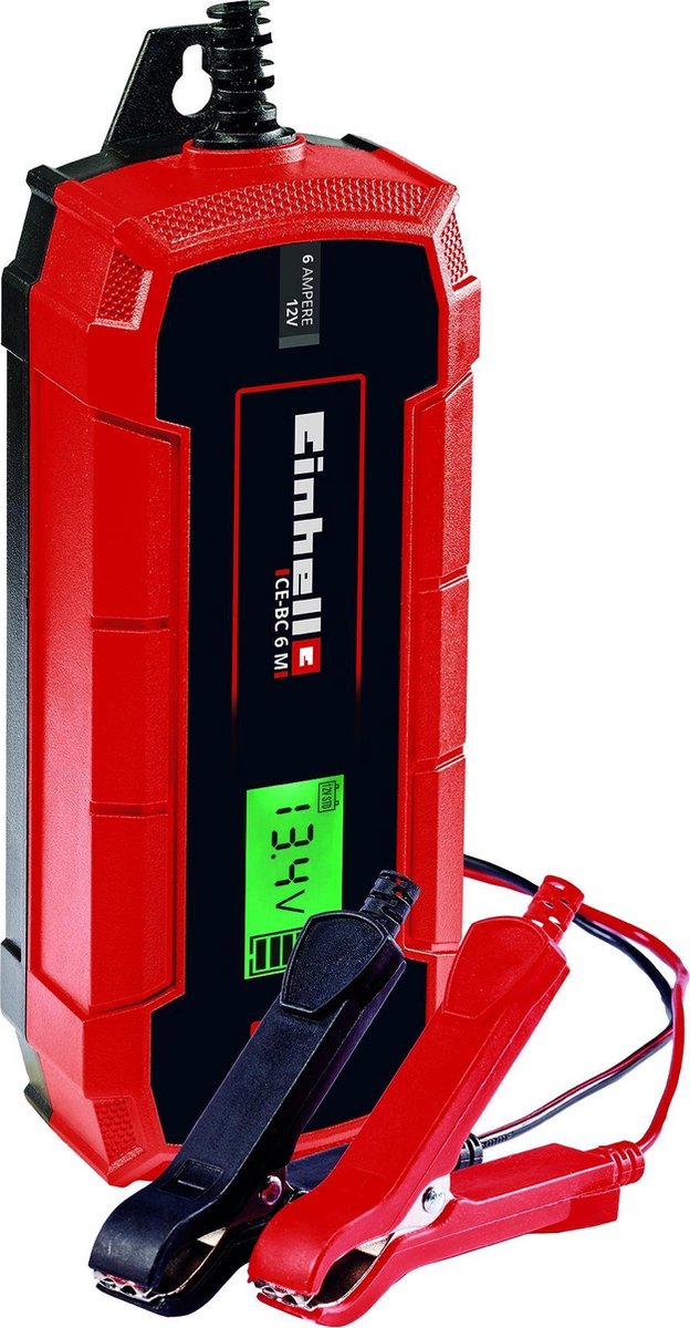 EINHELL Acculader CE-BC 6 M - 12V - Max. laadstroom: 6A - Accu's tot 150Ah