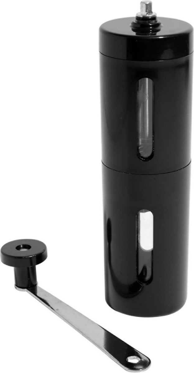 ATMERCE Koffiemolen Handmatig - Bonenmaler - Koffiemaler - Koffie Molen en Maler - Zwart