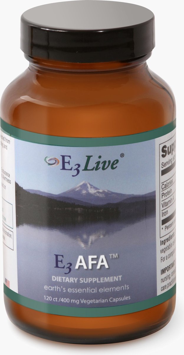 E3Live / E3AFA® 400mg Biologisch – 120 vcaps