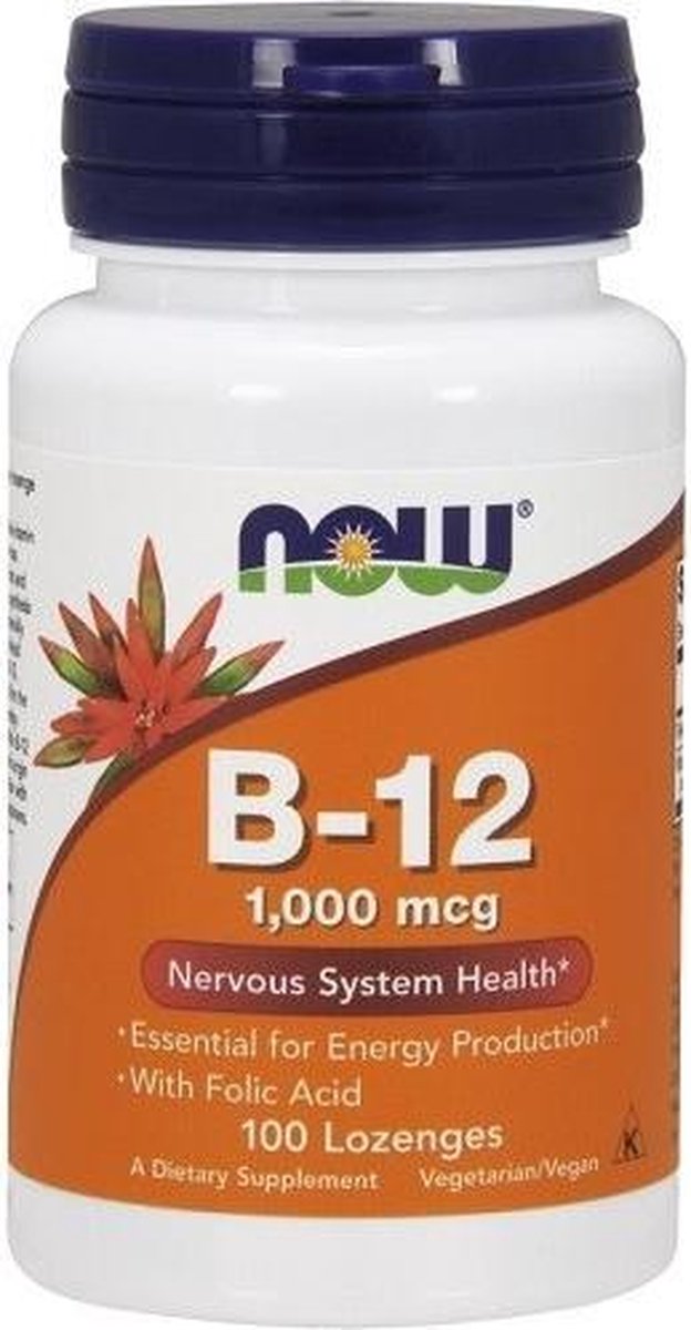 Now B-12 Sublingual 1000 Mcg 100 Comp
