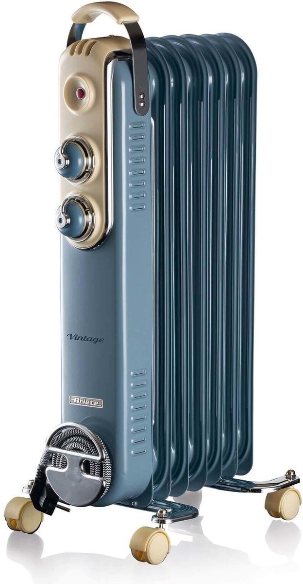 Ariete - Elektrische Olieradiator - 7 Vinnen - Vintage Blauw