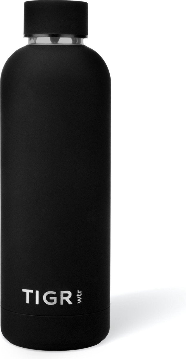 TIGR The Minimalist - Thermosfles in Roestvrij Staal RVS - Drinkfles - 750ML - Zwart