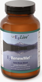 E3Live / E3RenewMe!® 400mg Capsules Biologisch – 120 vcaps