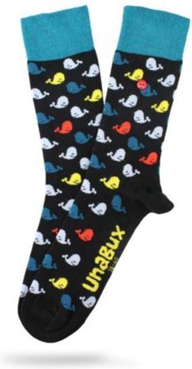 Unabux - Big Whales - Unisex - maat 36-40
